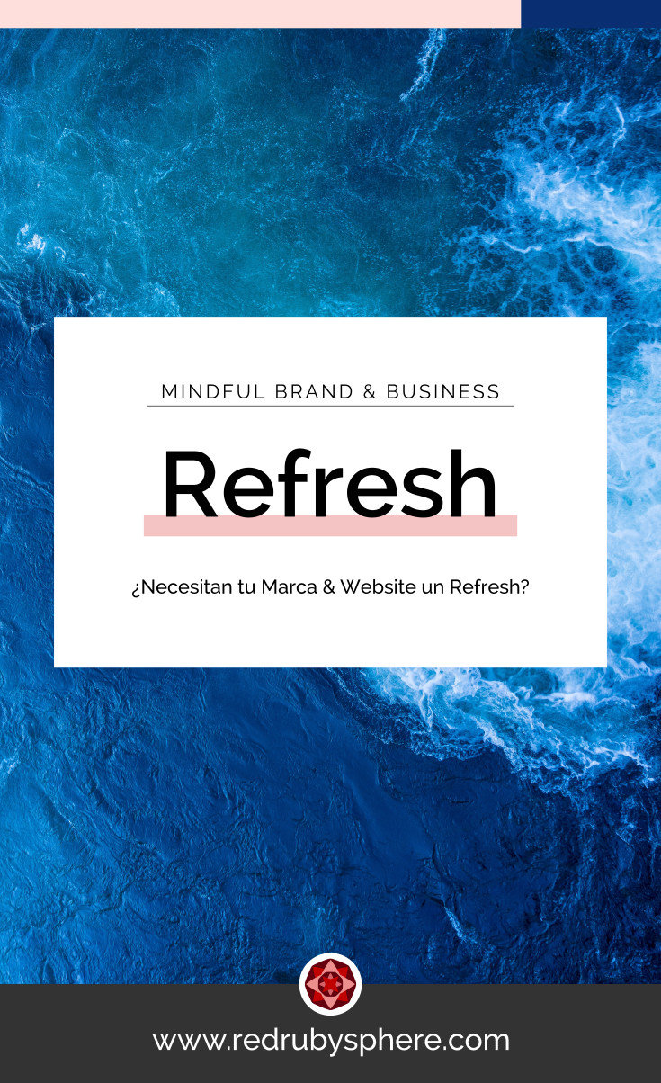 ReFresh - Marca & Website | Red Ruby Sphere | Brand Strategy & Webdesign | Alma Seidel | www.redrubysphere.com