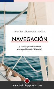 Como lograr una buena navegacion en tu Website | Red Ruby Sphere | Brand Strategy & Webdesign | Alma Seidel