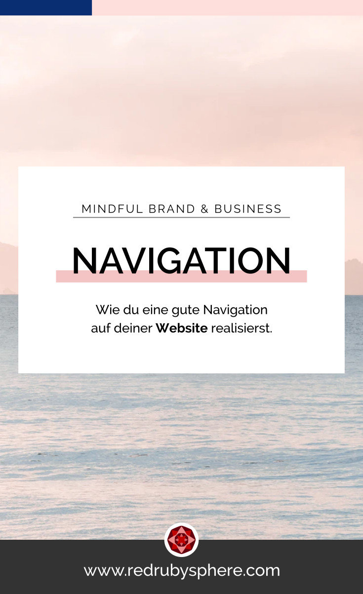Como lograr una buena navegacion en tu Website | Red Ruby Sphere | Brand Strategy & Webdesign | Alma Seidel