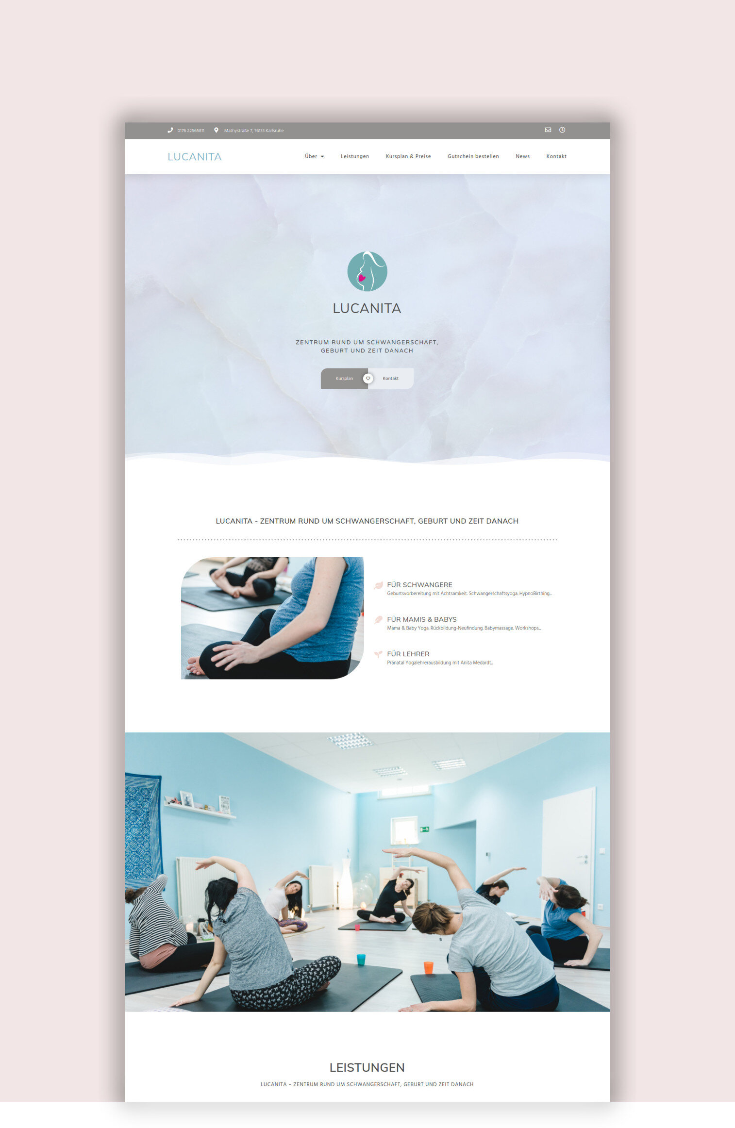 Lucanita Yoga Studio | Refresh de Marca & Diseno Web por Red Ruby Sphere | Proyectos