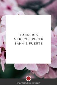 Tu Marca merece crecer Sana y Fuerte | Red Ruby Sphere by Alma Seidel